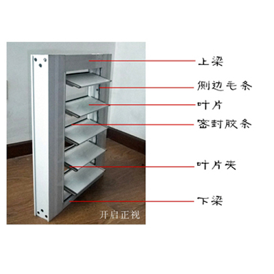 铝合金活动百叶窗